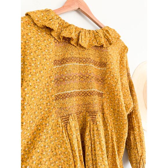 DÔEN | DOEN | Cordelia Dress in Sunsoaked Foothills | Sz S - Picture 14 of 14